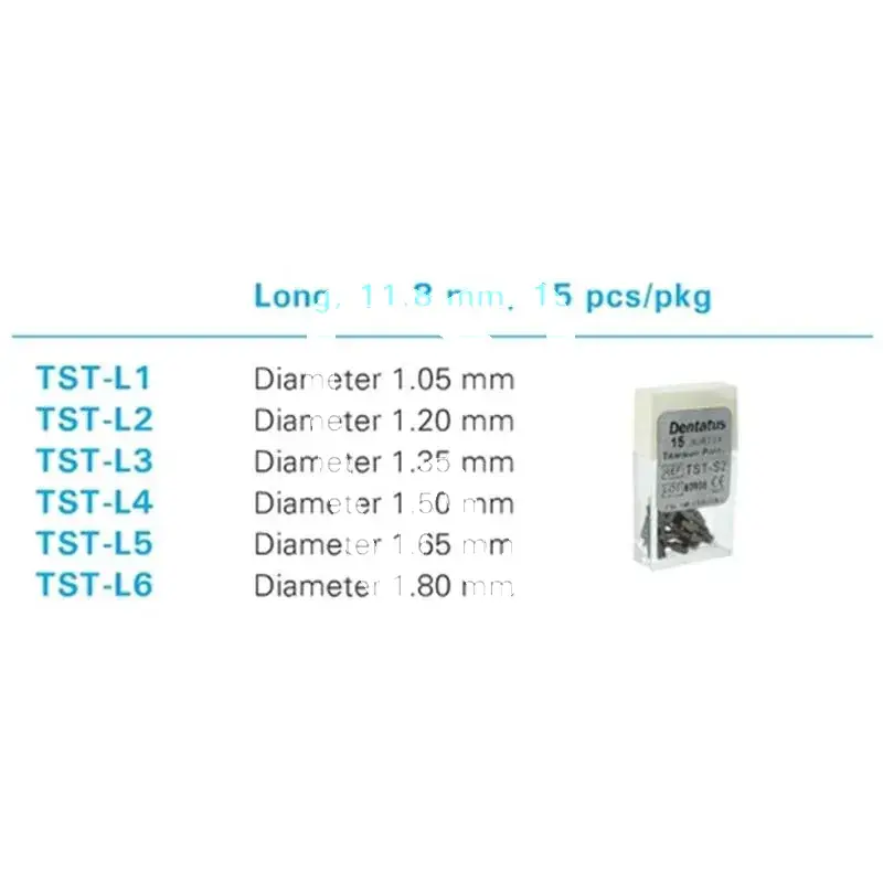 Screw post titane grand nº5 tenons et pivots dentatus