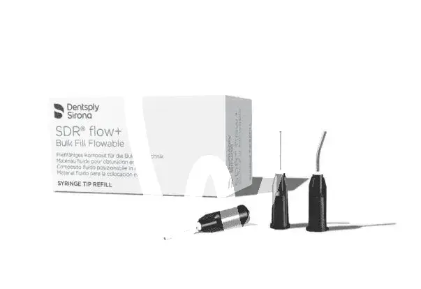 Sdr flow+ embout applicateur, 60pcs composites et accessoires dentsply sirona