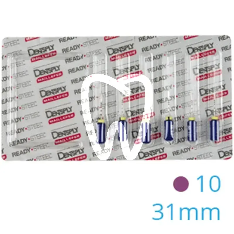 Senseus flexofile 010  31mm 6pcs endodontie dentsply sirona