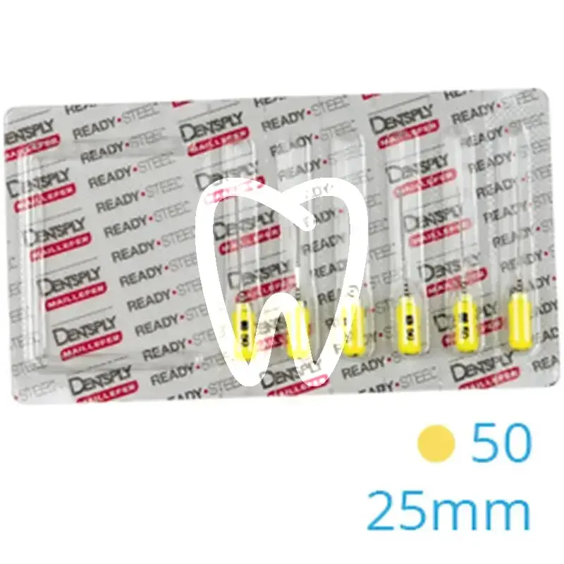 Senseus flexofile 050  25mm 6pcs endodontie dentsply sirona