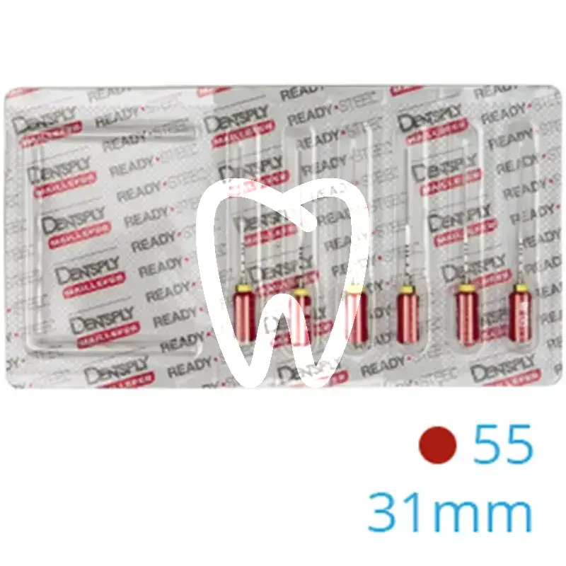 Senseus flexofile 055  31mm 6st endodontie dentsply sirona