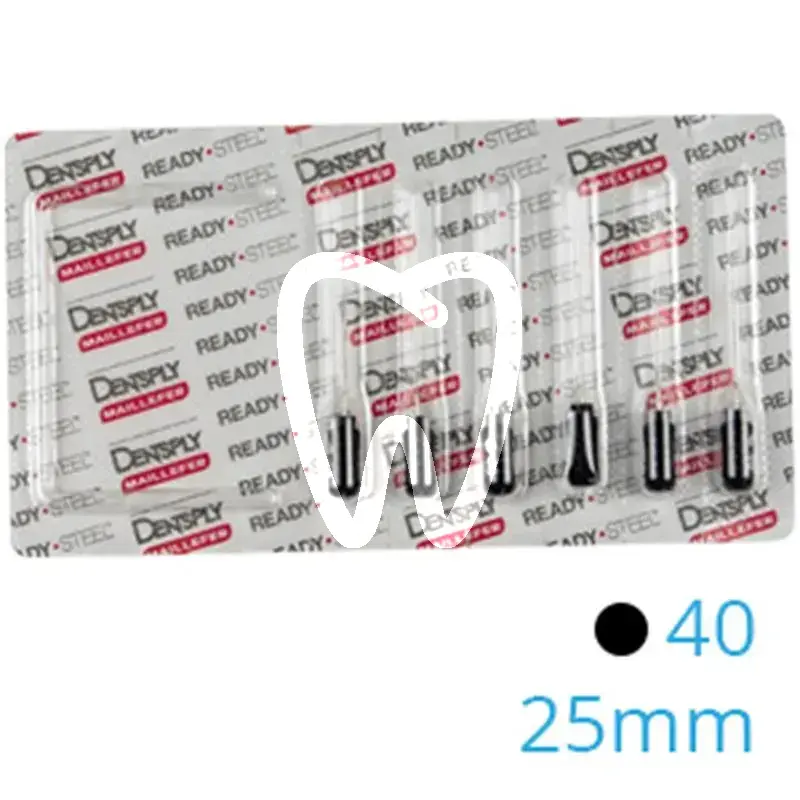 Senseus hedström  040  25mm, 6pcs endodontie dentsply sirona