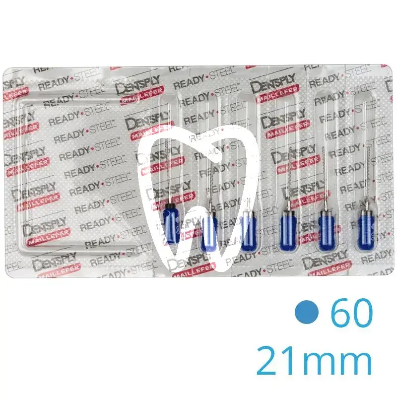 Senseus hedström 060  21mm, 6pcs endodontie dentsply sirona