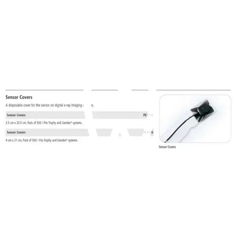 Sensor covers 3,5x21cm 500pcs usage unique kerrhawe