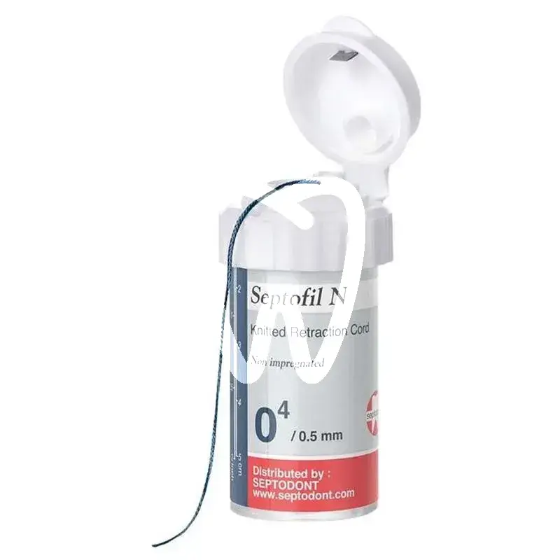 Septofil n 04 extrafin d: 0,5mm matériaux d'empreinte septodont