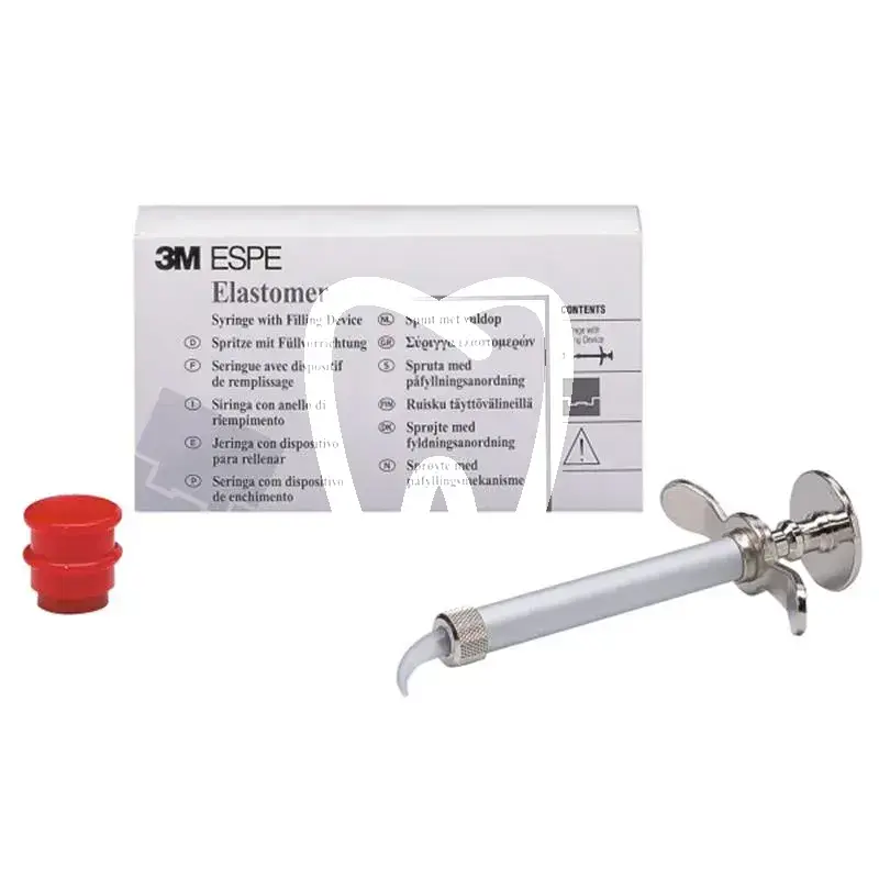 Seringue pour elastomeres penta - metallique matériaux d'empreinte solventum