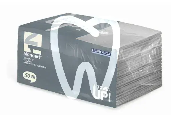 Serviettes monoart platine, 500pcs usage unique euronda