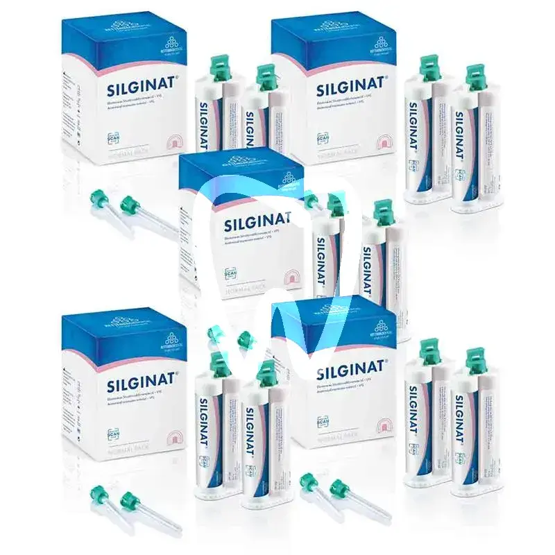 Silginat normal pack 6x50ml  pa matériaux d'empreinte kettenbach