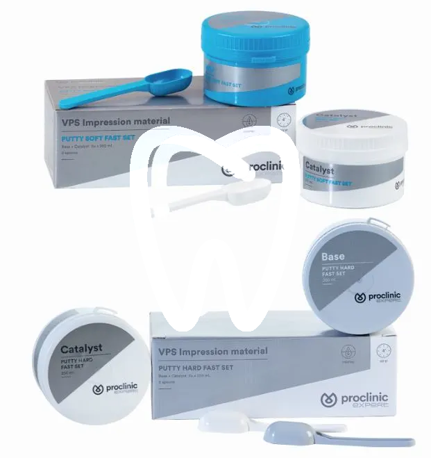 Silicone putty soft regular matériaux d'empreinte proclinic expert