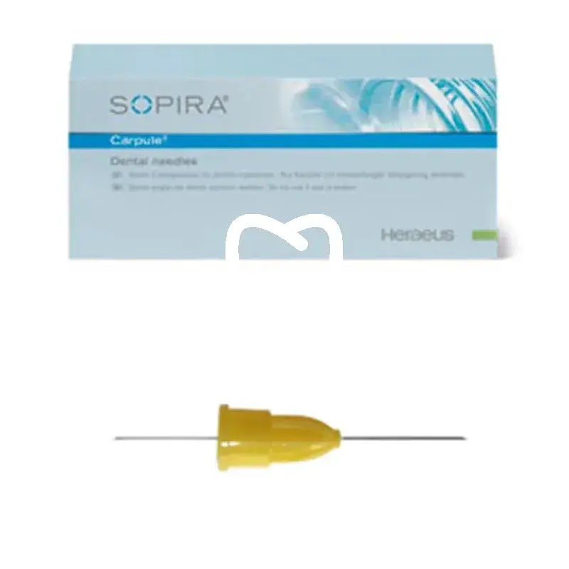 Sopira – aiguilles dentaires carpule pour anesthésie intraligamentaire, 30g, 0,3 × 12 mm ou 0,3 × 16 mm, 100 pcs anesthésie kulzer