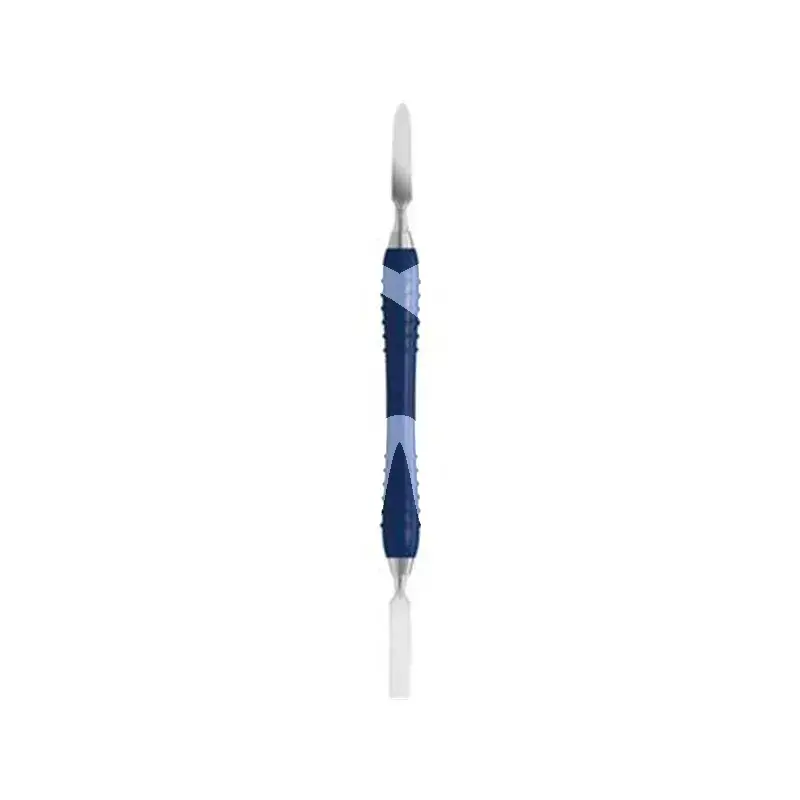 Spatule à ciment colori liquid steel moyenne bleu instruments carl martin