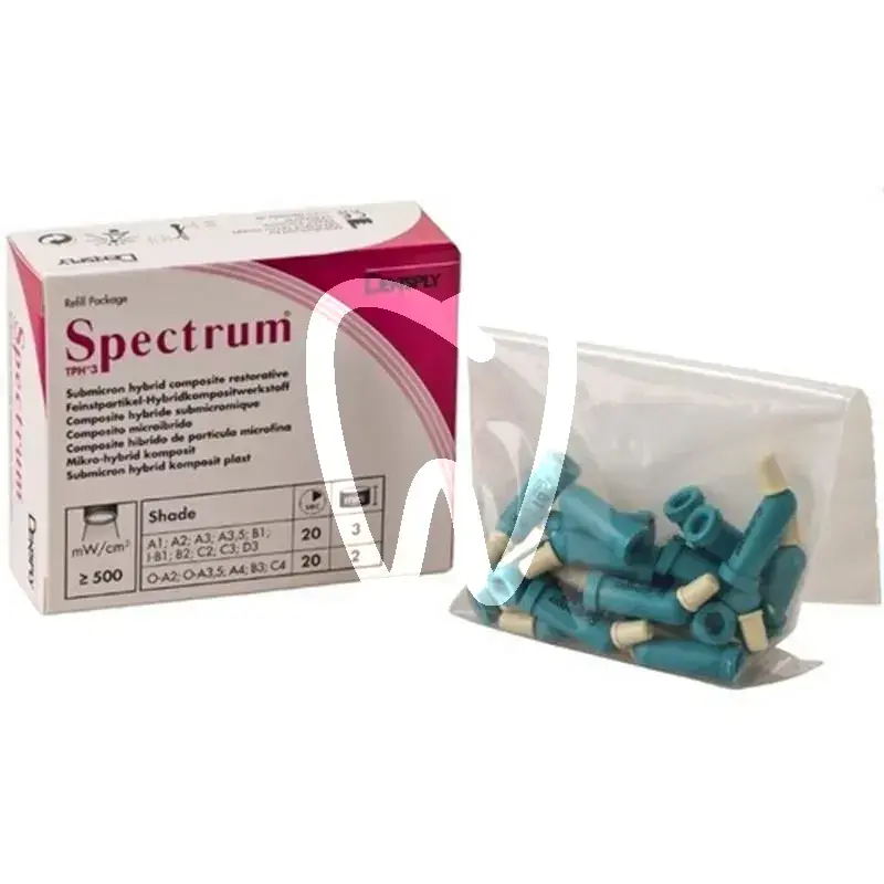 Spectrum tph 3 compules b1 20x0,25g composites et accessoires dentsply sirona