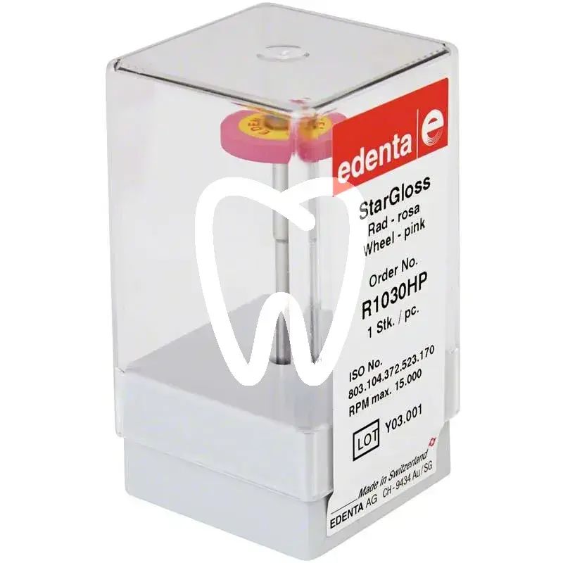 Stargloss rose rad r1030hp matériel de polissage edenta