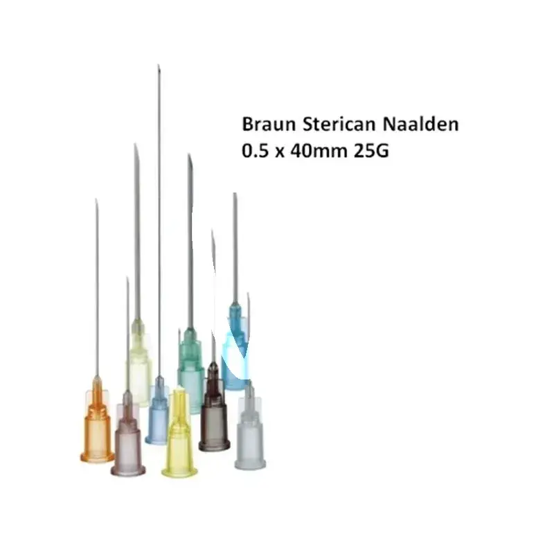 Sterican 0,50x40mm g25, 100pz anestesia b.braun medical