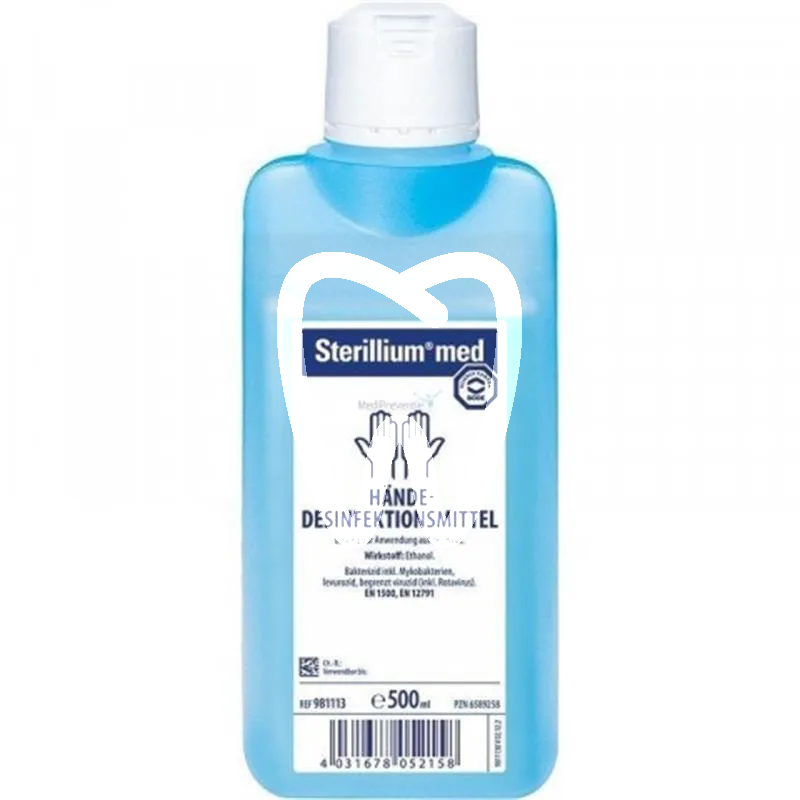 Sterillium med – solution hydroalcoolique pour la désinfection hygiénique et chirurgicale des mains, 500 ml nettoyage et désinfection hartmann