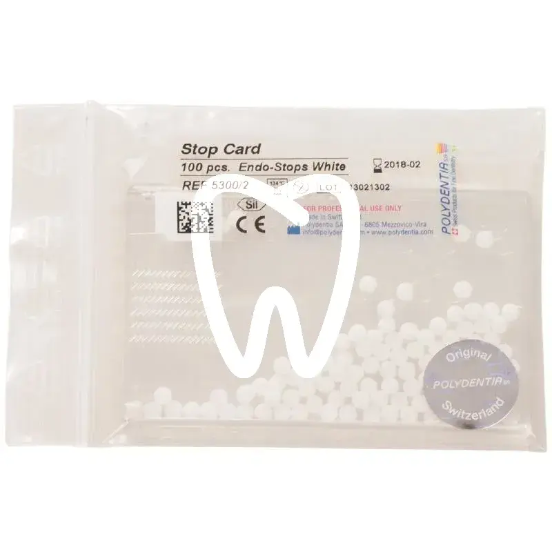 Stop-card blanc instruments polydentia