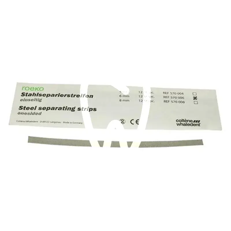 Stahlseparierstreifen 6mm es dtz poliermaterial roeko