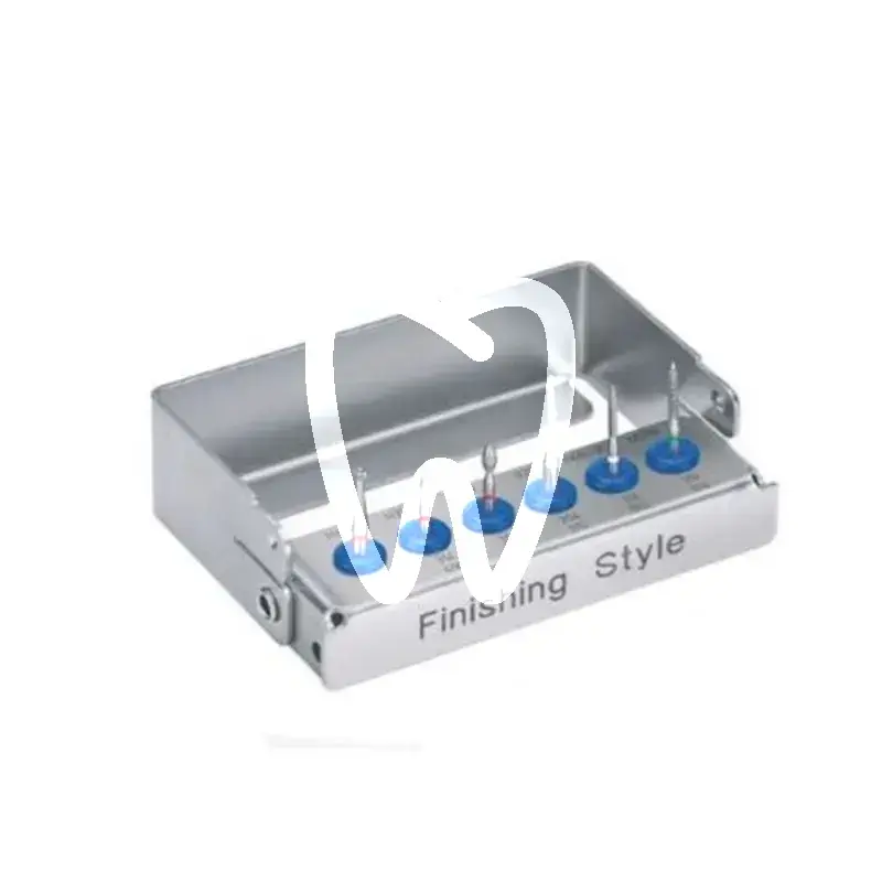Style italiano finishing bur kit - ld1001a.000 fraises komet