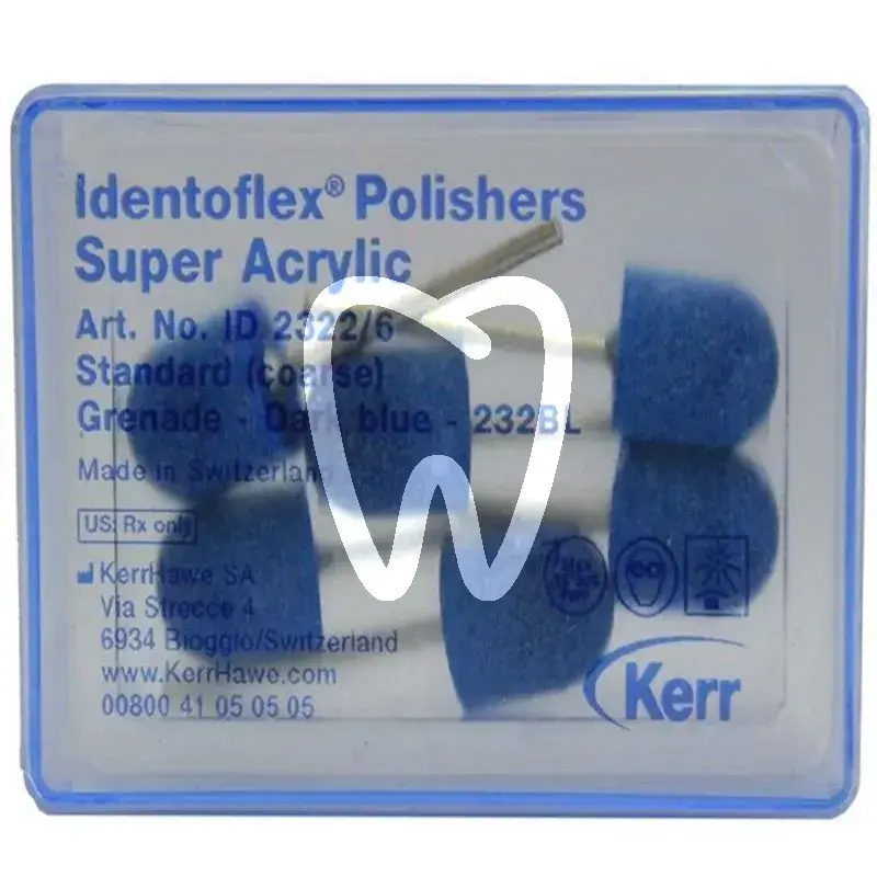 Super acrylic polierer 233 hdst 6st matériel de polissage kerrhawe