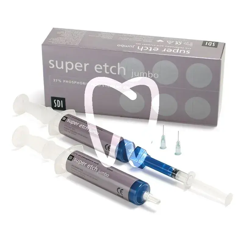 Super etch jumbo 37% ser. 2x25ml composites et accessoires sdi