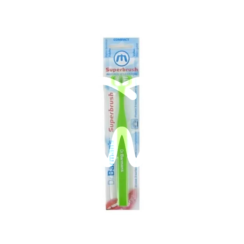 Superbrush 3-tête zb moyen junior 12pcs prévention dr barman