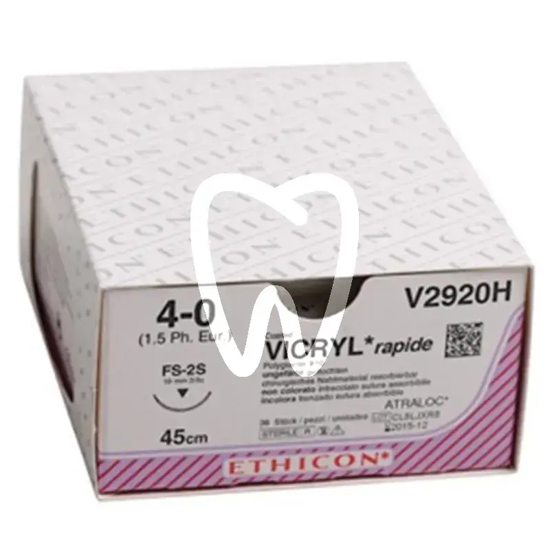 Vicryl rapid ungefärbt 4-0 fs2 3dtz chirurgie ethicon
