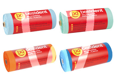 Schutzschürze papier/kunststoff, 80 stk. einwegartikel bestdent