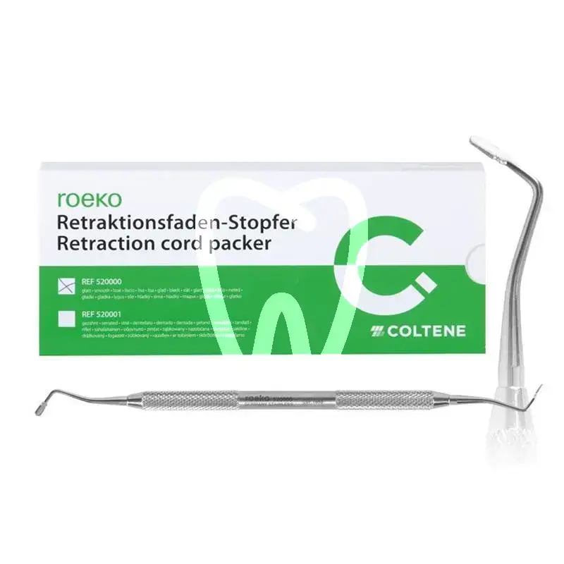 Tassoir pour fil de rétraction lisse pcs matériaux d'empreinte roeko