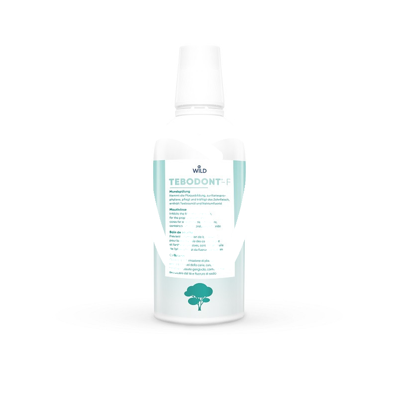 Tebodont-f bain de bouche, 500ml prévention wild