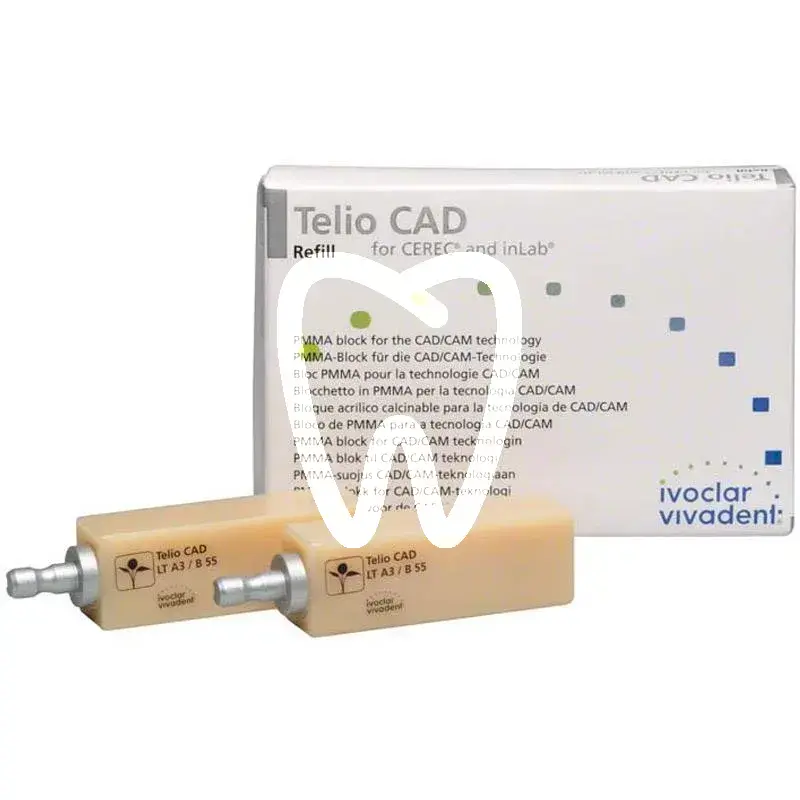Telio cad cerec/inlab lt a2 b55/3 cfao ivoclar