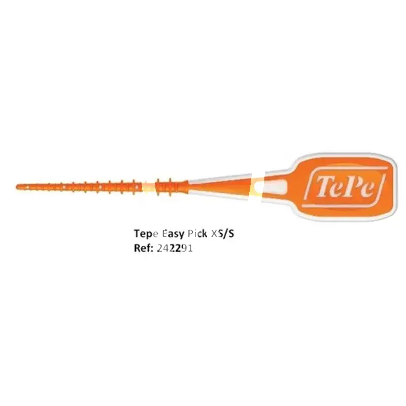 Tepe easypick xs/s orange, 36 pcs prévention tepe