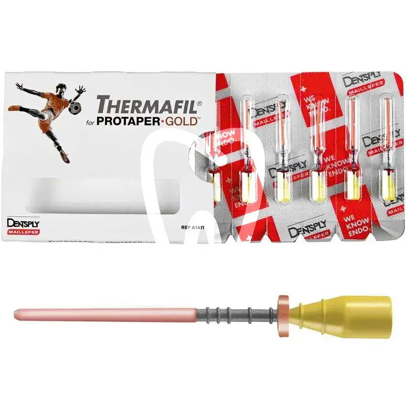 Thermafil f. protaper gold f1   6st endodontie dentsply sirona