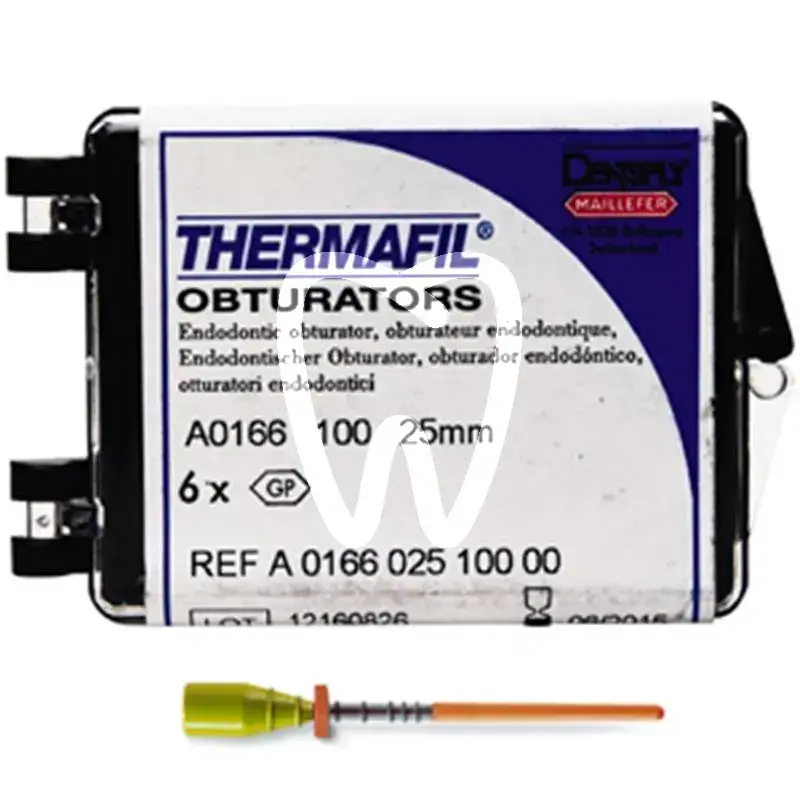 Thermafil obturateur endo 100, 6pcs endodontie dentsply sirona