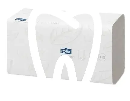 Tork xpress h2 blanc 21,2x25,5cm 21x180pcs usage unique tork - sca away from home