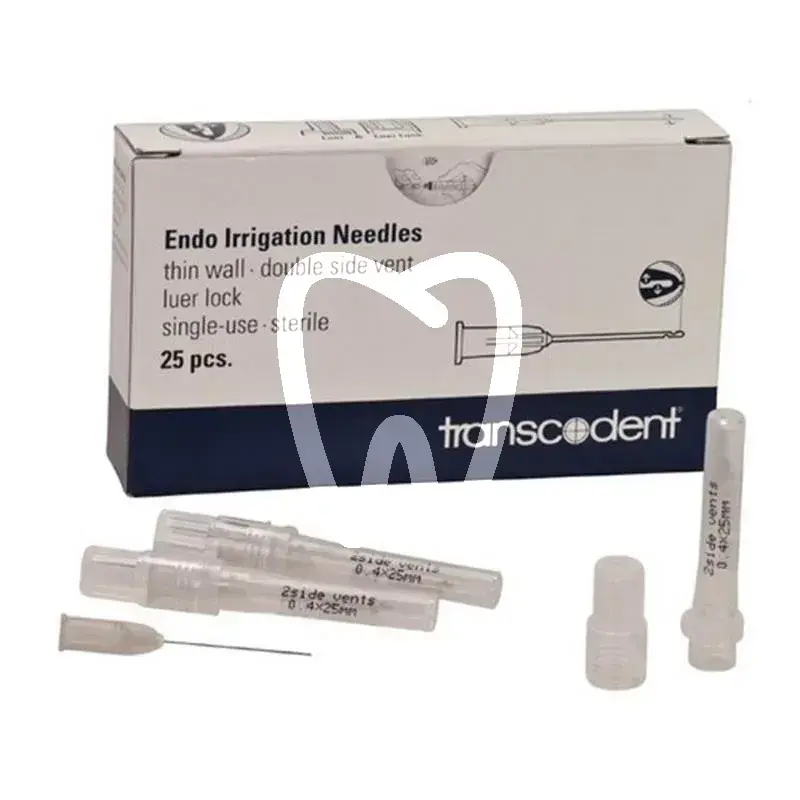 Transcodent aig. irrig. endo 6402 g27 0,4x25, 25pcs usage unique transcodent
