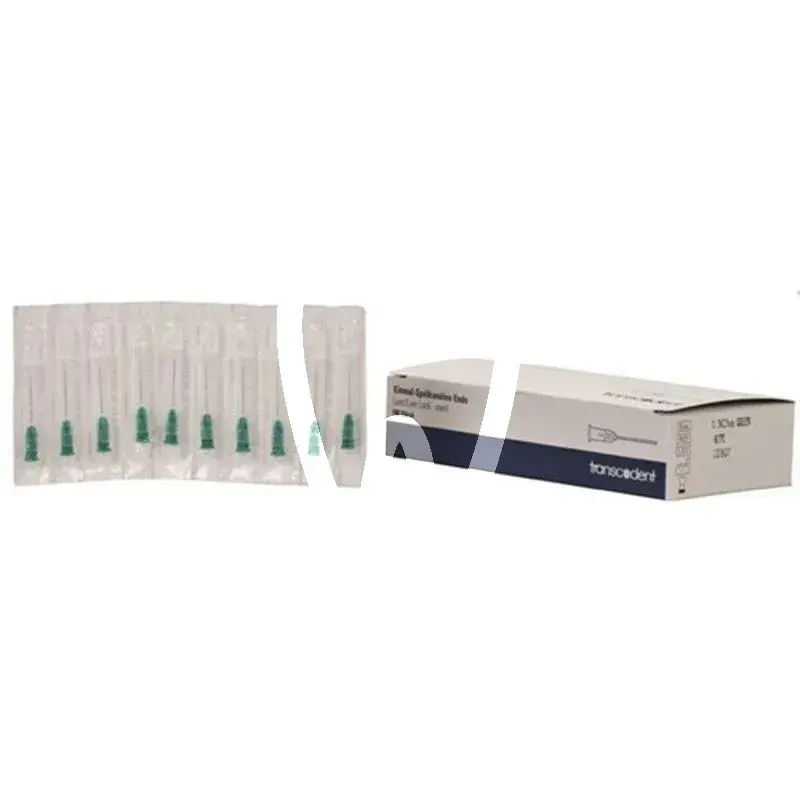 Transcodent can. rinçage 0,3x23 6031 g30 vert ll  100pcs usage unique transcodent