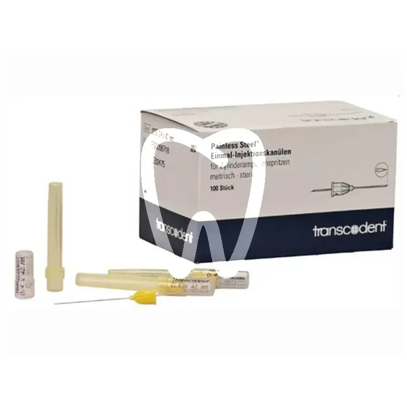 Transcodent g27 longue 6718 0,4x42 amp. 100pcs anesthésie transcodent