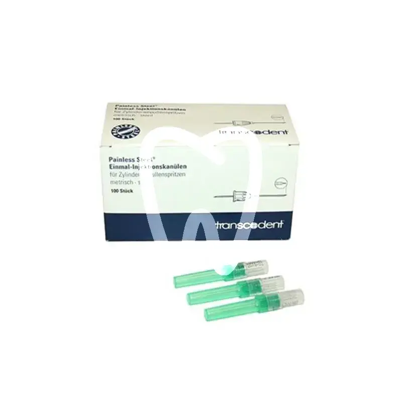 Transcodent g30 courte 6913 0,3x23 amp. 100pcs anesthésie transcodent