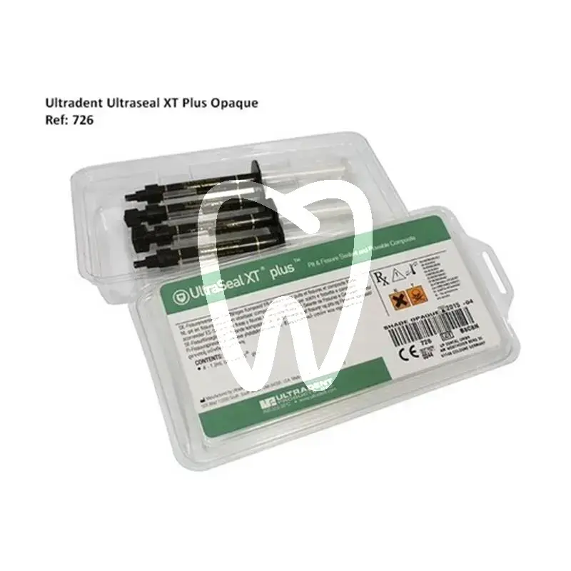 Ultraseal xt plus opaque white 4x1,2ml prévention ultradent