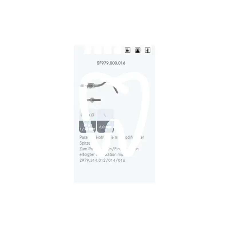 Ultrasoon tip sf979.00.016 - sf979.000.016 cabinet komet