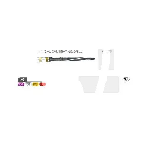 Unimetric calibreur de précision 310, 6pcs tenons et pivots dentsply sirona