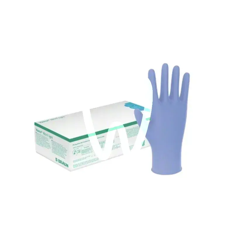 Vasco®  – gants d’examen nitrile light, taille s lavande, 100 pcs usage unique b.braun medical