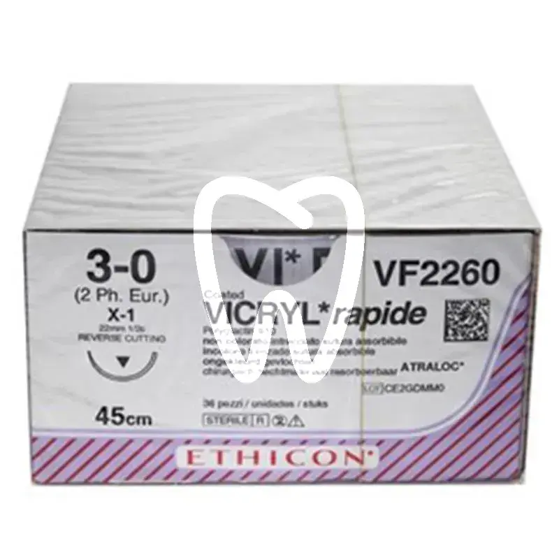 Vicryl rapide 3-0 45cm. x-1 vf2260 x36st chirurgie ethicon