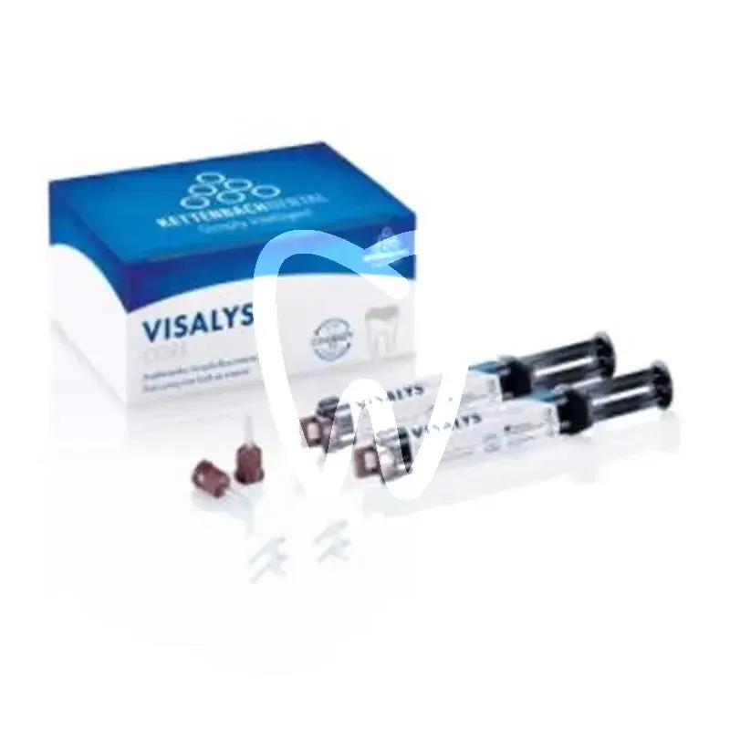 Visalys core weiß doppel-spr. 2x5ml komposite & zubehör kettenbach