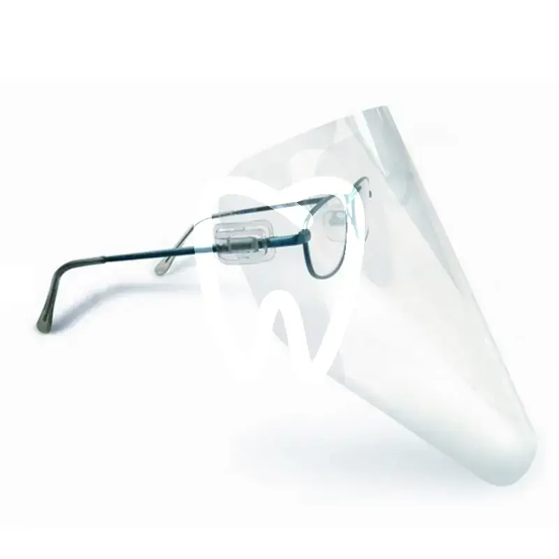Vista-tec 2 clips et 5 faceshields usage unique polydentia