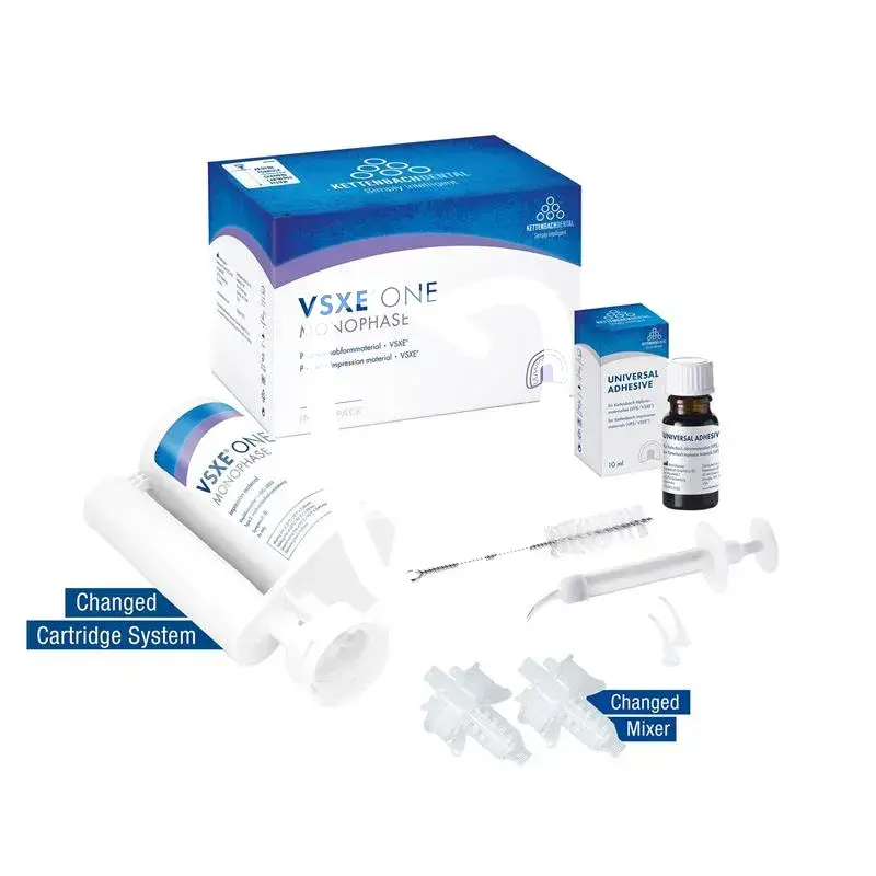 Vsxe one intropack 380ml matériaux d'empreinte kettenbach