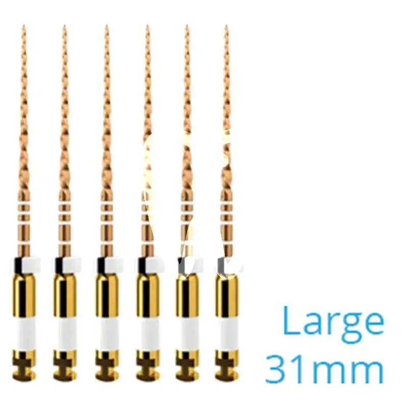 Waveone gold large blanc 31mm 6pcs endodontie dentsply sirona