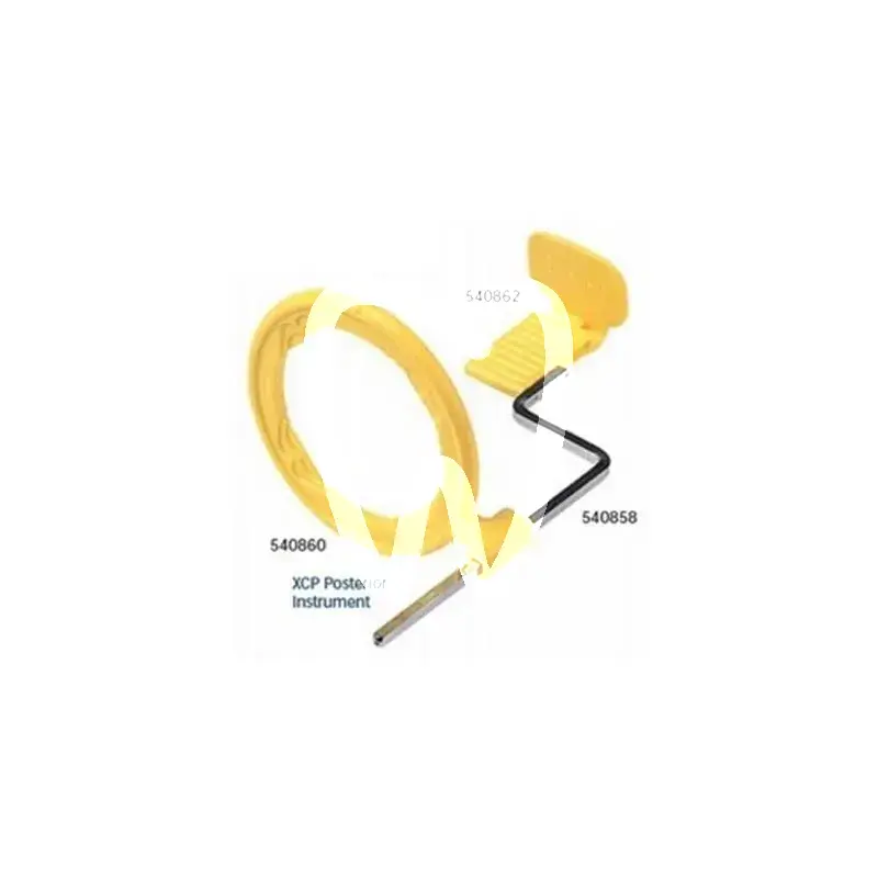 Xcp bras posterieur - jaune radiographie dentsply rinn